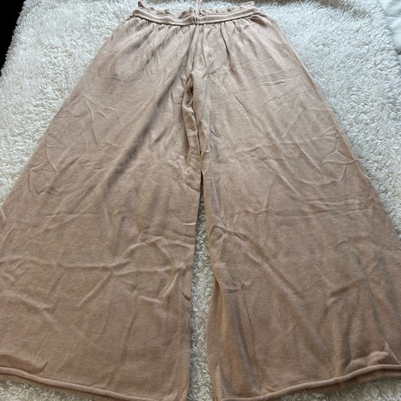 LUNYA Organic Cotton Silk Relaxed Wide Leg Cozy Lounge Pant Size Large NEW - Picture 4 of 10